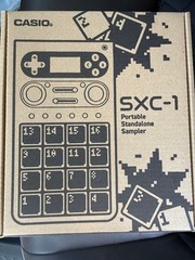 Casio SXC-1 Portable Standalone Sampler White 16 Pads USB-C 64GB New Japan