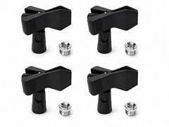 4 Pack Universal Clip Microphone Holder RC52S