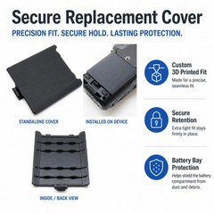 3D Replacement Battery Door Cover Latch for Zoom H6 Studio Recorder