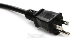 Hosa YAC-407 18-gauge NEMA 5-15P to Dual NEMA 5-15R Power Y Cable