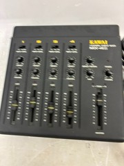 KAWAI MX-4S 4 Channel 8 Input Audio Mixer Working with AC Adapter from Japan