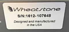 Wheatstone M-1 Single Channel 24 Bit Digital Microphone Processor Tested