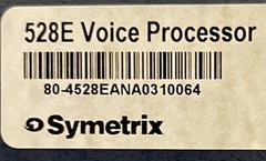 Symetrix 528e Single Channel Voice Processor (064)