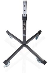 GRIFFIN Studio Music Mixer Stand on Wheels – DJ Recording Gear Cart Table Mount