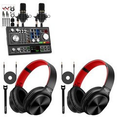 Hayner-Seek Audio Mixer with 2 XLR, USB Connectivity for Podcasting and Live…