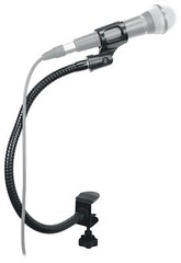 Rockville GN20 20″ DJ Gooseneck Microphone Stand, Clamps to Any Table or Stand