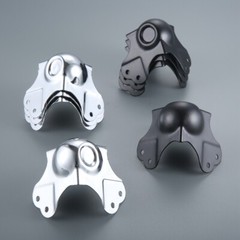 4X Polished Ball Corner Protector for Luggage Trunks Flight Cases Box 80*80*80mm