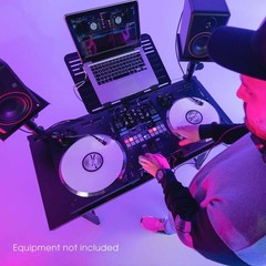 Gravity FDJT 01 DJ-Desk with Flexible Loudspeaker and Laptop Tray