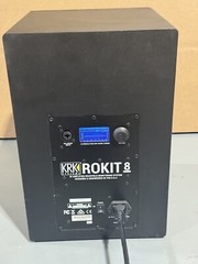 KRK ROKIT 8 G4 8″ ( PAIR ) Powered Studio Monitor TURN ON / Not Tested