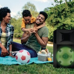 ION Audio Power Glow 300 Rechargeable Bluetooth Speaker System with LED Party