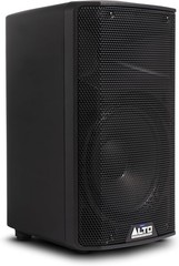 TX410 350W 10″ Powered PA Speaker with TWS Bluetooth, 2-Channel Mixer, Monito…