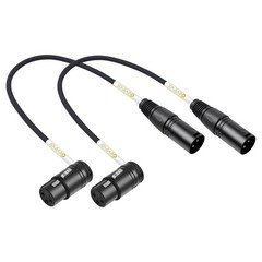 Rotatable Right-Angle XLR Cable, Adjustable-Angle Low-Profile XLR Microphone …