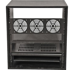 Gator Studio Rack Black 12Space