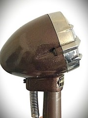 Vintage 1930’s Astatic Model A Brown Bullet Microphone, restored, works great!