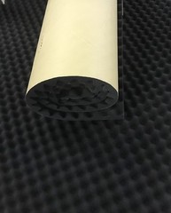 Near Perfect 39x78x1.5 Self Adhesive Egg Crate Acoustic Foam Sheet Soundproofing