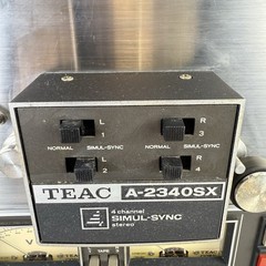 TEAC A-2340SX Multitrack Reel-to-Reel Tape Deck Recorder. Motors Work, No Sound