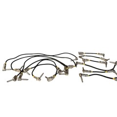 Switchcraft Right Angle Patch Cable Lot of 12 – Various Lengths