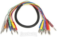 Hosa CSS-801 8-channel 1/4″ TRS Male Snake – 3.3′