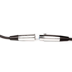 XLR Microphone MIC 3-Pin Male To Female Cable Cord Connector Extension Shielded