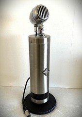 Vintage 1930’s Telefunken Bottle Microphone, working reproduction/dynamic (B)