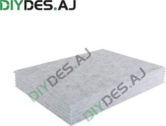 Decorative Acoustic Panels Soundproofing Absorbing High Density Fire Resist NEW