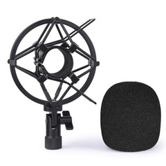 SUNMON Q2U shock mount w/ foam windscreen