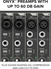 Mackie ProFX10GO 10-Channel Battery Powered Analog Mixer