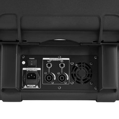 8-Channels Audio Mixer Professional LiveAudio Mixer w/Power Amplifier Rectangle