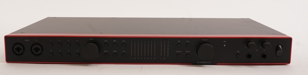 Focusrite Scarlett 18i20 4G (4th Generation) 18-in, 20-out USB Audio Interface