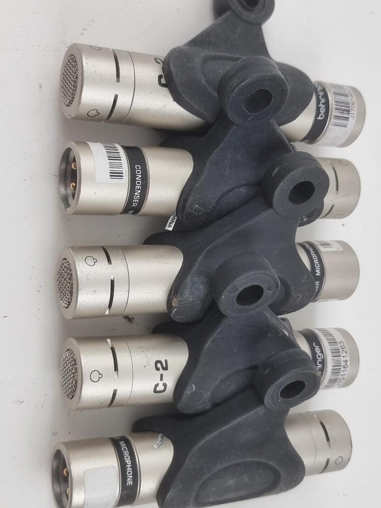 Behringer C-2 Condenser Microphones Lot of 5!