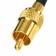 RCA Phono plug ~ microdot jack cable for Wireless Audio Aux Transmitter Receiver
