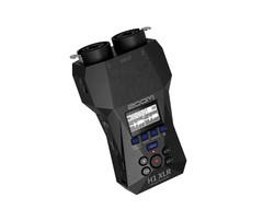 Zoom H1 XLR 2-Channel Recorder for Musicians, Filmmakers & 128 x 64, black
