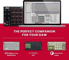 – USB MIDI Controller with 16 MPC Drum Pads, 6 Assignable Knobs, Note Repeat …