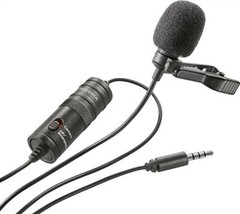 Insignia Universal Omnidirectional Lapel Microphone for most Phones and Cameras