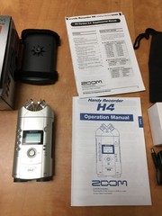 Zoom H4 Handy Recorder Portable 4-Track Audio Recorder – Great Condition