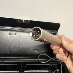 Sony ECM-55B Electret Condenser Lavalier Microphone w/Case Windscreen +