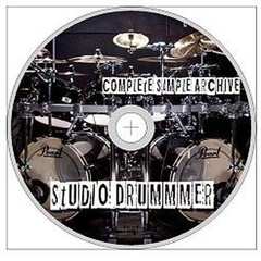 STUDIO DRUMMER SAMPLE ARCHIVE – REAL DRUMS HQ WAV files ON DISC