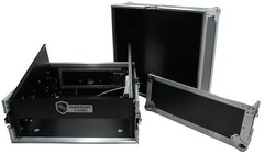 Harmony Case HCM2U DJ Pro Audio 10U Slant Top 4U Vertical Mixer Rack Case New