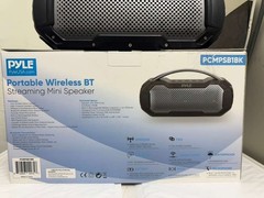 Pyle SPEAKER Portable Wireless BT Streaming Speaker-IPX6 Waterproof Wireless MIN
