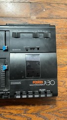 Vintage Fostex X-30 Multitracker 4-Track Tape Recorder/Mixer, With Power Supply.