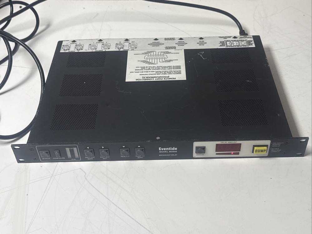 Eventide BD500 Broadcast Profanity Delay Rack Unit