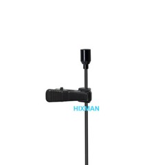 HIXMAN LM2-SR Omni Lavalier Lapel Mic For Sennheiser G2 G3 Wireless System Black