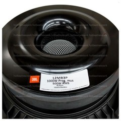 JBL 12MB3P 12″ High Output Midbass Woofer Speaker 1000 Watt 8-ohm 101 dB x 2 pcs