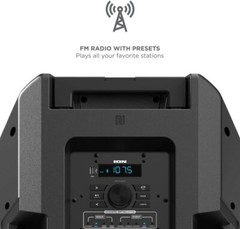 ION Total PA Extreme High-Power Bluetooth Speaker System – Black