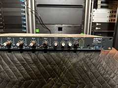 ASHLEY MX-206 Stereo Rack Mount Audio Analog Mixer 6×2 XLR Input Mic Line