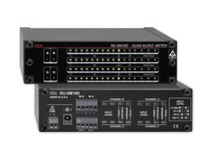 RDL RU-SM16D 4 Channel Audio Meter – Average/Peak/Hold Radio Design Labs RACK UP