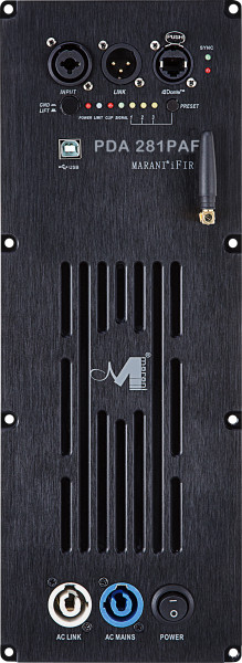 PASCAL W/ MARANI DSP PDA281PF 2-Channel FIR Amplifier AUTHORIZED DEALER!!!