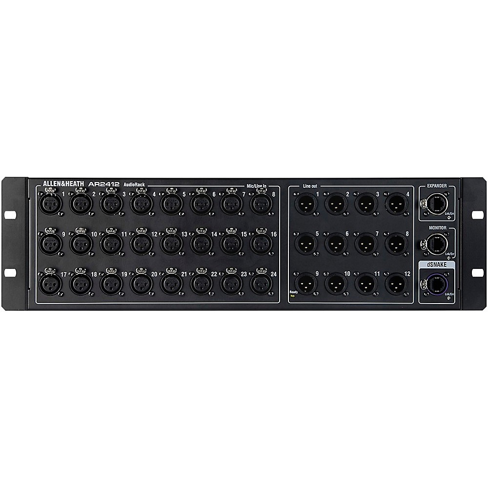 Allen & Heath AR2412 Remote Audio Rack 24×12