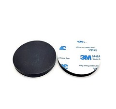 2″ Wide Round Rubber Stick on Feet Bumpers 1/4″ Thick 3M Adhesive Backing Pads