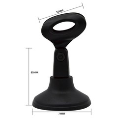 AKOAK Adjustable Portable Desktop Table 11.7 cm (H) x 7.4 (W), Black